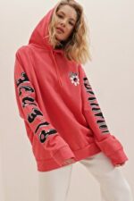 CD Sweatshirt - Pink - Oversize
