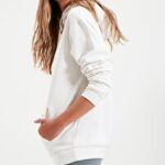 CD Sweatshirt - White - Oversize