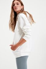 CD Sweatshirt - White - Oversize