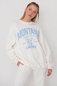 CD Sweatshirt - White - Oversize