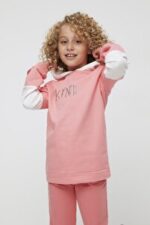 CD Sweatshirt - Pink - Hooded