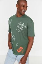 CD T-Shirt - Green - Oversize - Image 4