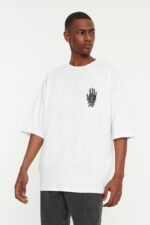 CD T-Shirt - White - Oversize
