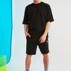 CD T-Shirt - Black - Oversize