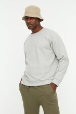 CD Sweatshirt - Gray - Oversize - Image 2