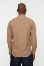 CD Shirt - Brown - Slim Fit - Image 2