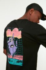CD T-Shirt - Black - Relaxed - Image 5
