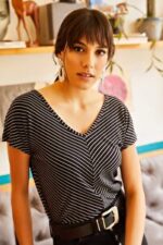CD T-Shirt - Black - Slim - Image 4
