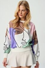 CD Sweatshirt - Multicolor - Oversize - Image 5