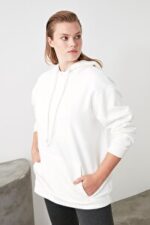 CD Sweatshirt - White - Oversize - Image 4