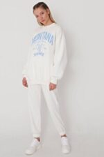 CD Sweatshirt - White - Oversize - Image 4