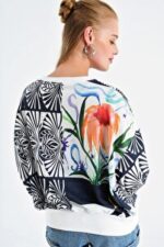 CD Sweatshirt - Multicolor - Oversize - Image 2