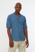 CD Shirt - Navy Blue - Slim Fit