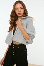 CD Sweatshirt - Gray - Image 6