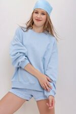 CD Sweatshirt - Blue - Oversize - Image 4