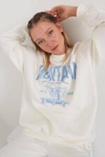 CD Sweatshirt - White - Oversize - Image 3