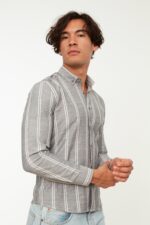CD Shirt - Black - Slim Fit - Image 3