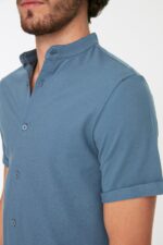 CD Shirt - Navy Blue - Slim Fit - Image 4