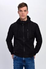 CD Jacket - Black - Bomber