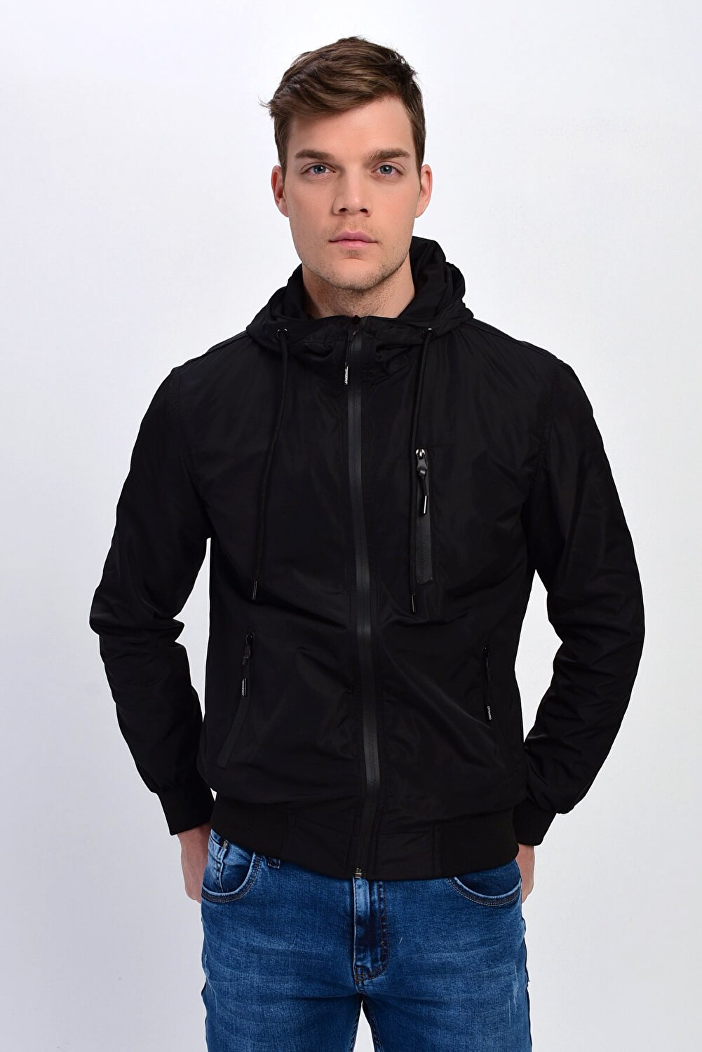 4_org_zoom CD Jacket - Black - Bomber - Image 1