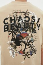CD T-Shirt - Beige - Oversize - Image 5