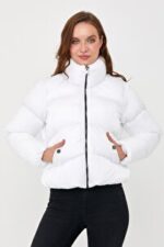 CD Jacket - White - Puffer