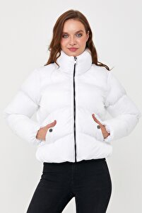 CD Jacket - White - Puffer