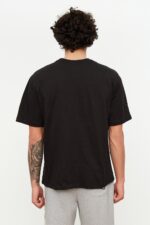 CD T-Shirt - Black - Oversize - Image 2