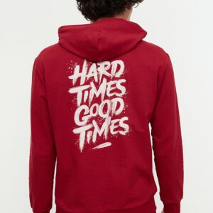 CD Sweatshirt - Burgundy Red - Normal