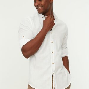 CD Shirt - White - Slim Fit