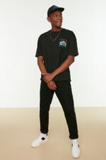 CD T-Shirt - Black - Relaxed