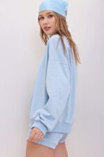 CD Sweatshirt - Blue - Oversize - Image 6