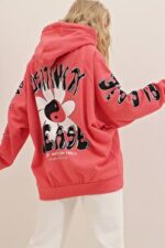 CD Sweatshirt - Pink - Oversize - Image 2