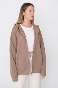 CD Sweatshirt - Brown - Oversize