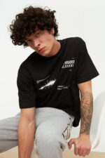 CD T-Shirt - Black - Oversize - Image 3