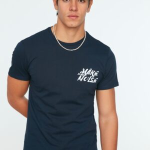 CD T-Shirt - Navy Blue - Slim Fit