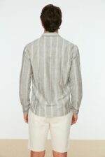 CD Shirt - Gray - Slim Fit - Image 2