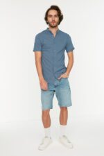 CD Shirt - Navy Blue - Slim Fit