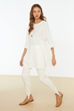 CD T-Shirt - White - Asymmetrical - Image 4