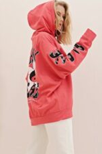 CD Sweatshirt - Pink - Oversize - Image 3