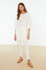 CD T-Shirt - White - Asymmetrical - Image 5