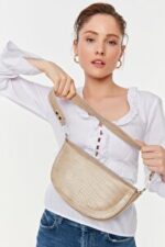 CD Shoulder Bag - Beige