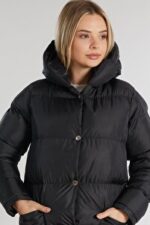 CD Jacket - Black - Puffer - Image 4