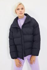CD Jacket - Black - Puffer - Image 4