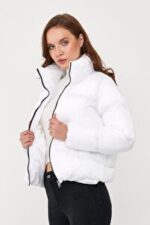 CD Jacket - White - Puffer - Image 6
