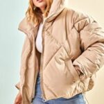 CD Jacket - Beige - Puffer