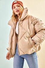 CD Jacket - Beige - Puffer