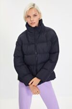 CD Jacket - Black - Puffer - Image 3