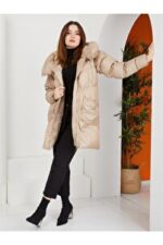 CD Jacket - Beige - Figure Hugging - Image 2