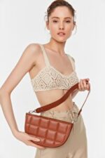 CD Shoulder Bag - Brown